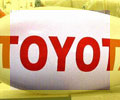 14 ft advertising blimp with TOYOTO logo